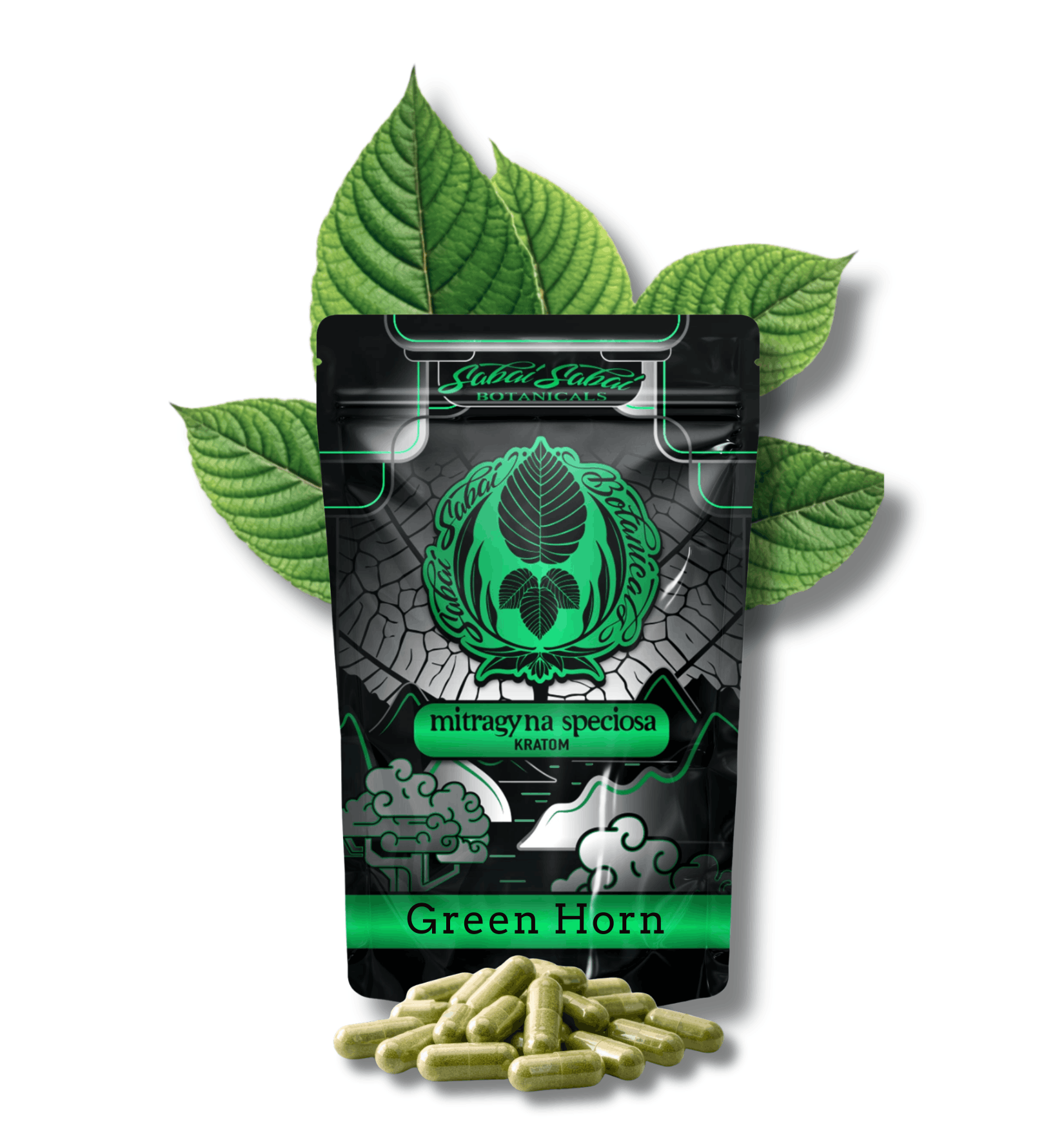 Green Horn (500mg Per Capsule)